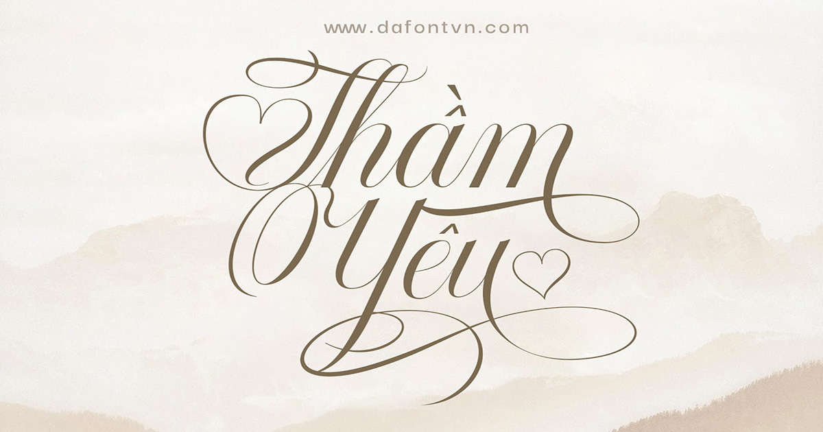 Font Việt Hóa - Radja Lover Script Mang Phong Cách Hiện Đại Và Đơn Giản